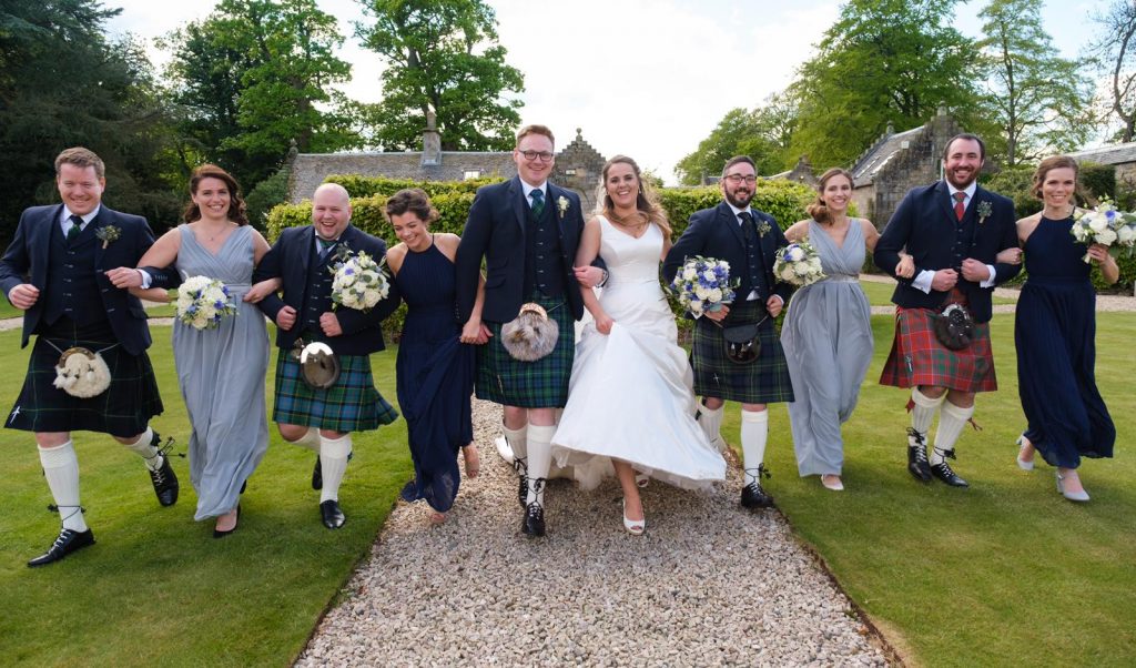 The Bridal party