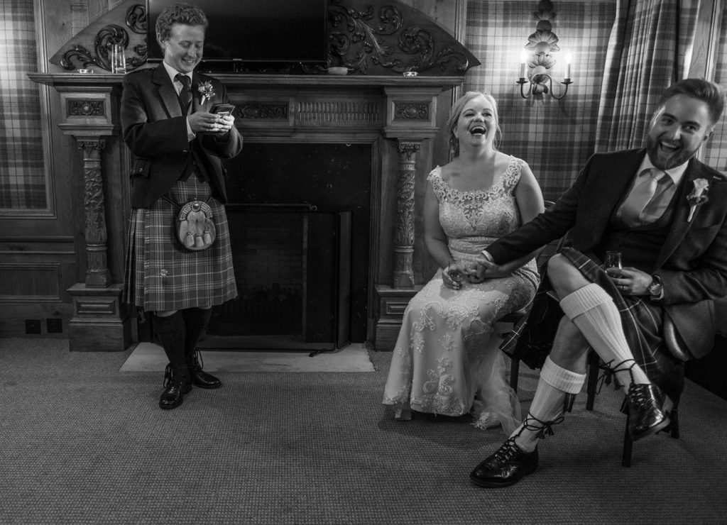 Scottish wedding in St Andrews
