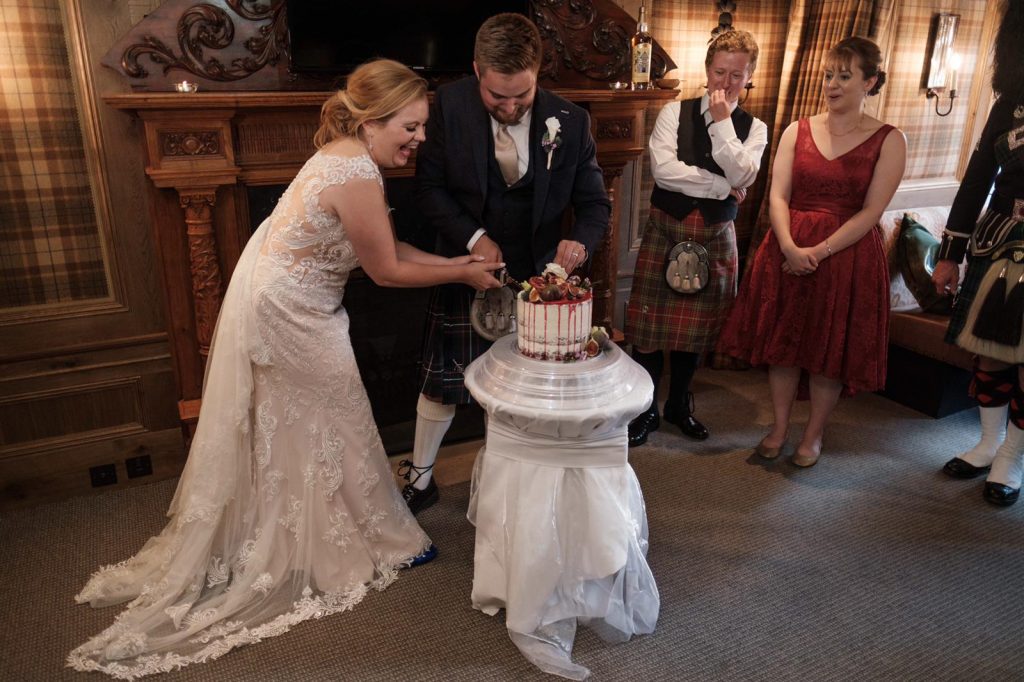 Scottish wedding in St Andrews
